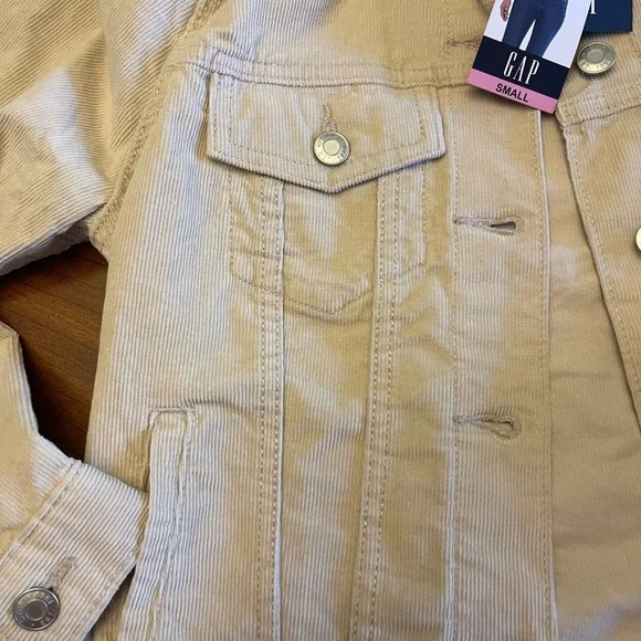 GAP Women’s Tan Jacket 20x20.5 New cream color - Picture 3 of 5